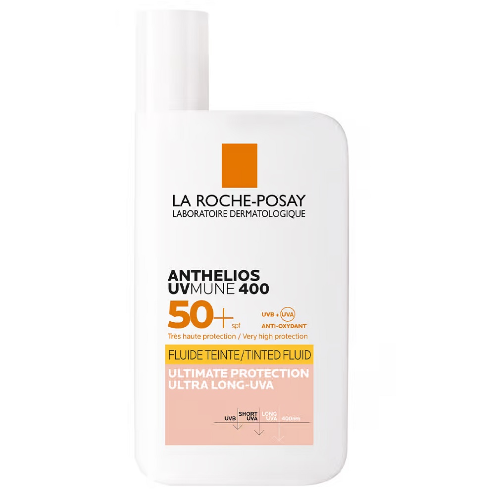 Anthelios UVmune 400 Barwiący Fluid Przeciwsłoneczny SPF50+