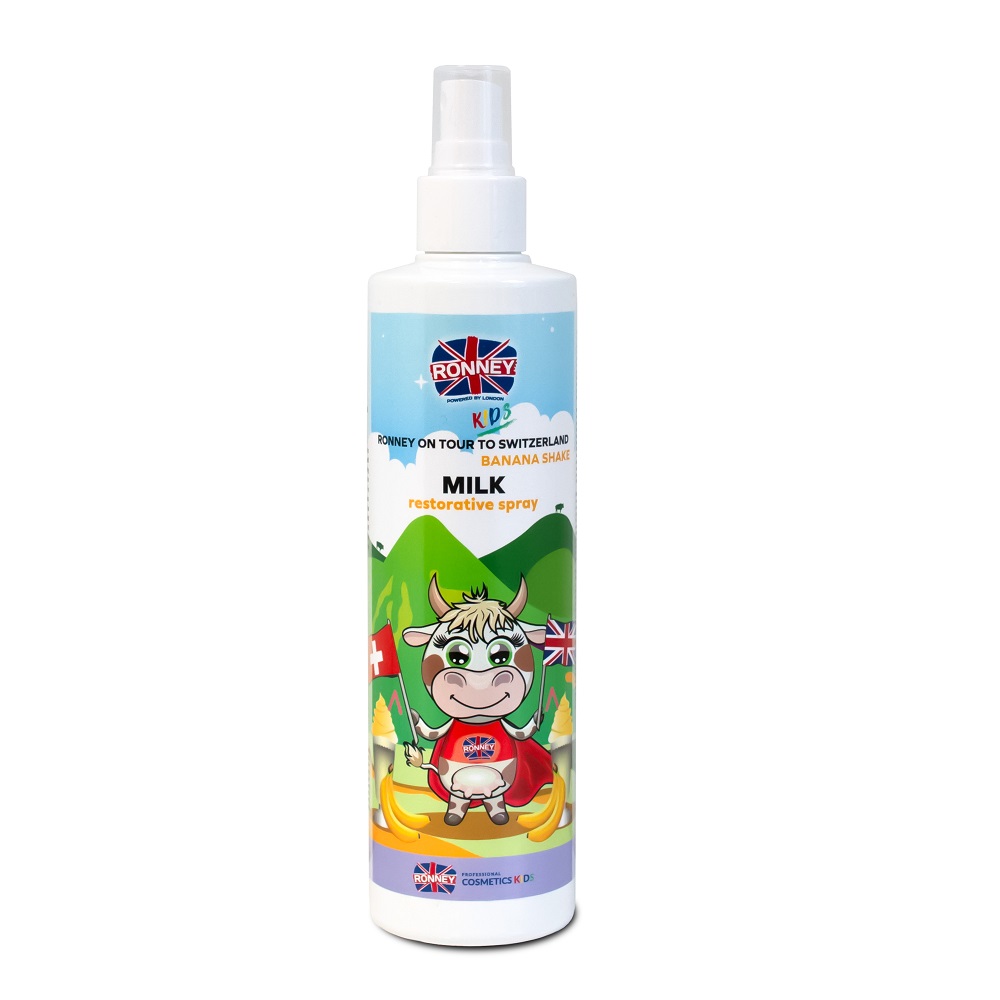 Kids On Tour To Switzerland Mlieko Na Vlasy V Spreji Detské Mlieko Na Vlasy Banánový Koktail 285ml