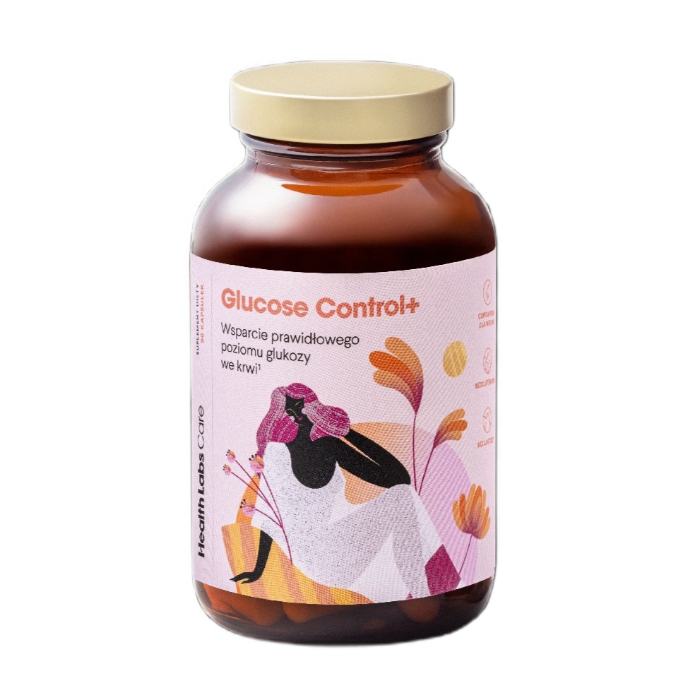 Glucose Control+ Suplement Diety 90 Kapsułek
