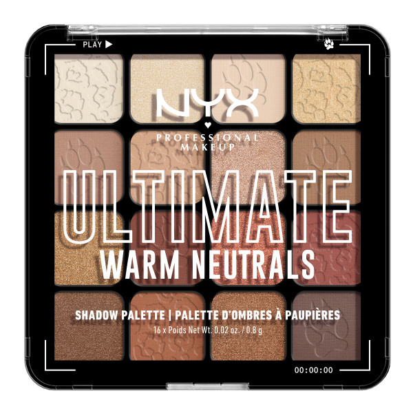 Ultimate Shadow Palettes Paleta Očných Tieňov Ultimate Shadow Palette Warm Neutrals 16x0,8g