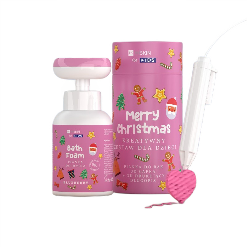 Kids Merry Christmas Set Merry Christmas Creative Set For Kids Pink Berry Hand Wash Foa…
