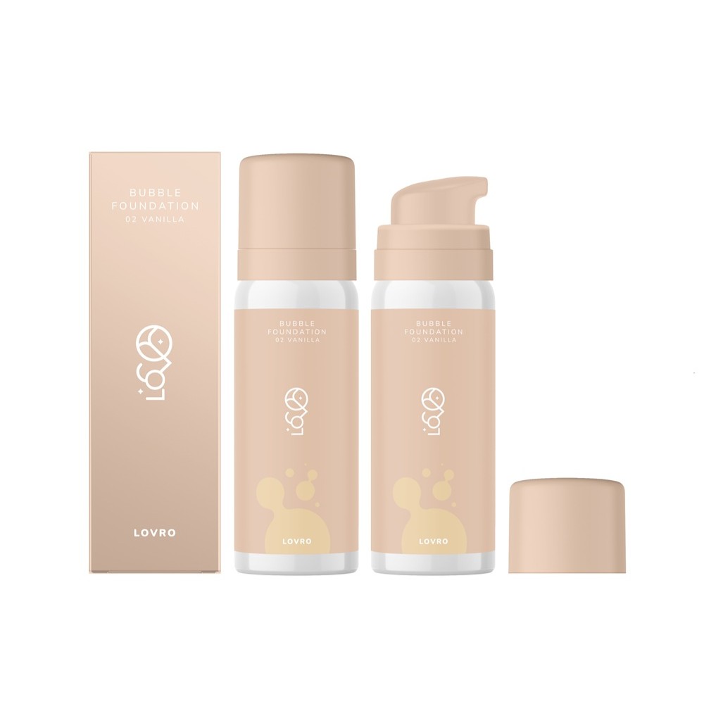 Bubble Foundation Podkladový Krém S Lehkou Rozjasňující Složkou 01 Ivory 2