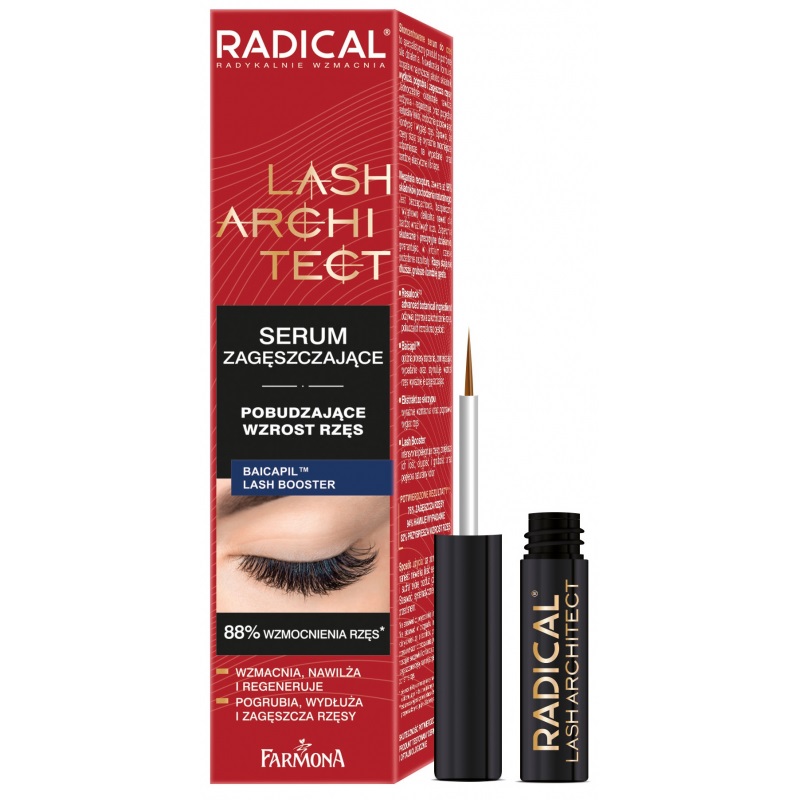 Radical Lash Architect Serum Zagęszczające Pobudzające Wzrost Rzęs