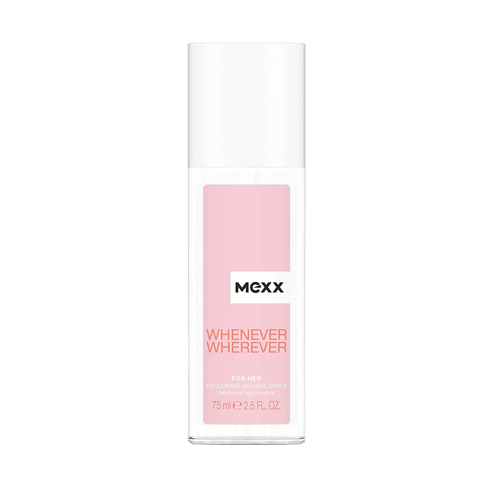 Mexx, Whenever Wherever For Her prírodný dezodorant 75ml