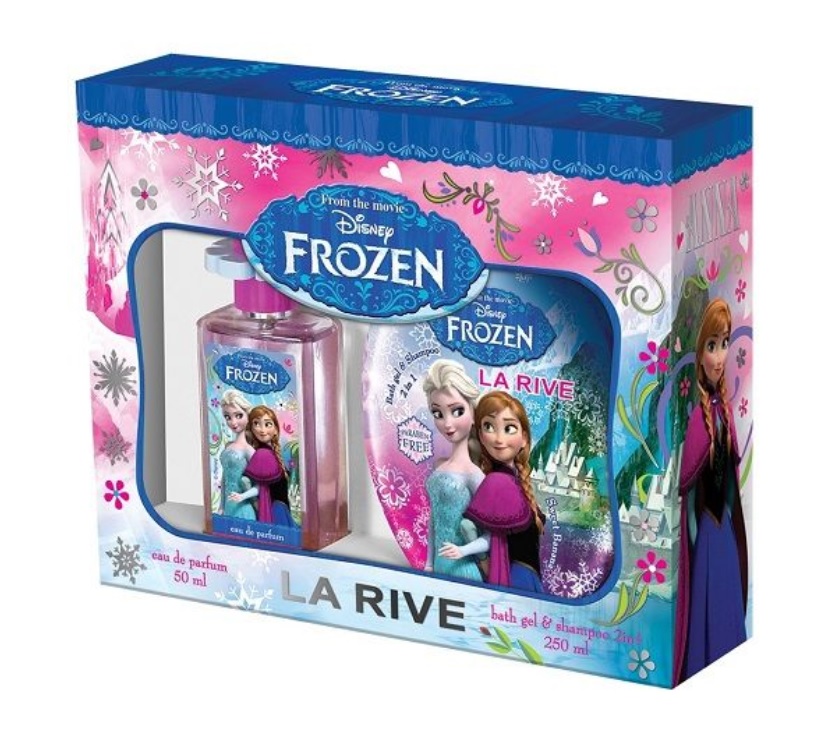 La Rive Frozen šampon a sprchový gél 2v1 250 ml + EDP 50 ml darčeková sada