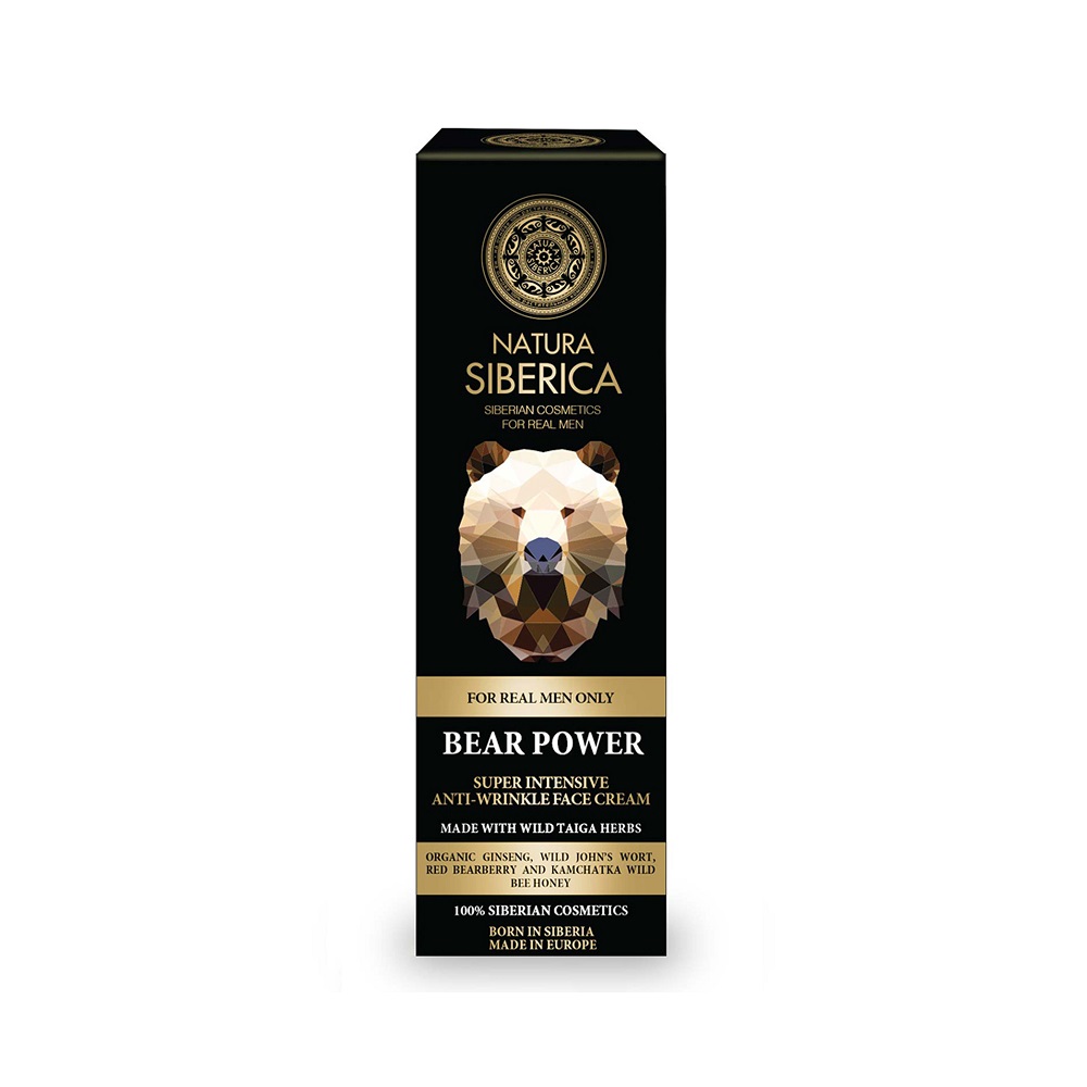 Men Bear Power Przeciwzmarszczkowy Krem Do Twarzy Dla Mężczyzn