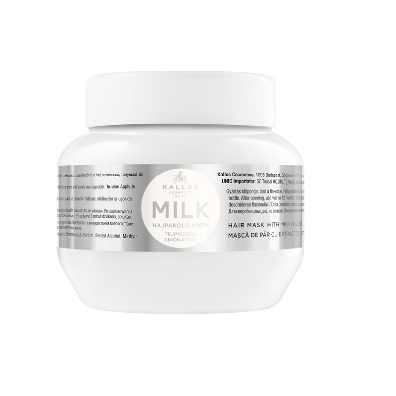 Kallos Milk Mask regeneračno-hydratačná maska na vlasy s mliečnymi proteínmi 275 ml