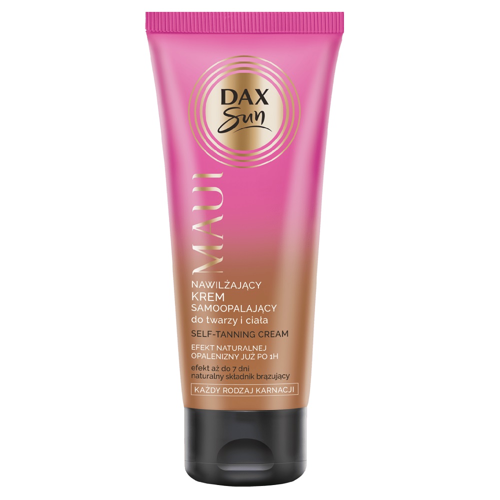 Dax Sun, Hydratačný samoopaľovací krém na tvár a telo Maui 75ml