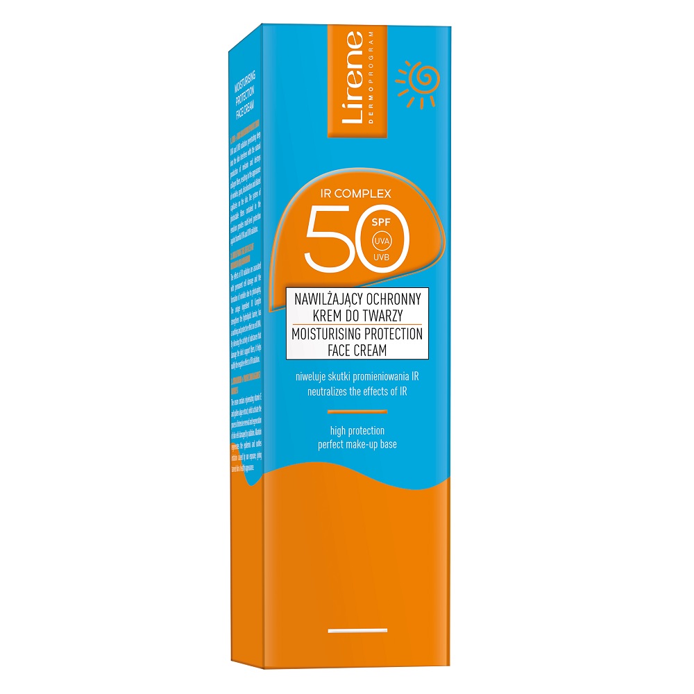 Lirene, Hydratačný ochranný krém na tvár SPF50 40ml