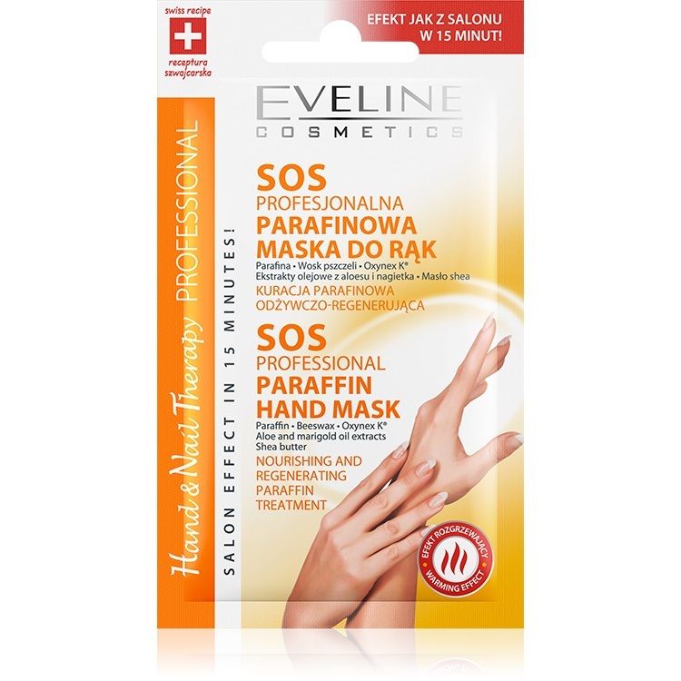 Eveline Cosmetics Hand & Nail Therapy parafínová starostlivosť na ruky a nechty 7 ml