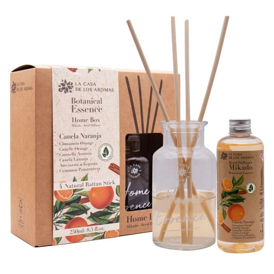 Botanical Essence Patyczki Zapachowe Cynamon-Pomarańcza