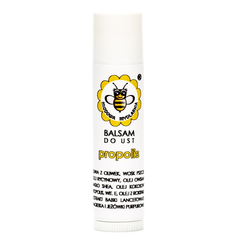 Miodowa Mydlarnia Balzam na pery s propolisom 4,5 ml