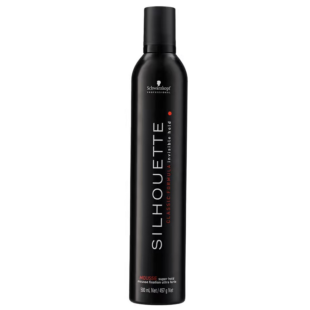 Silhouette Super Hold Mousse Bardzo Mocno Utrwalająca Pianka Do Włosów