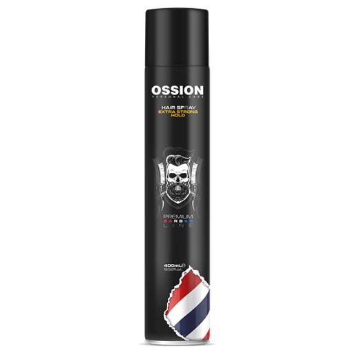 Ossion Premium Barber Hair Spray Lakier Do Włosów Extra Strong