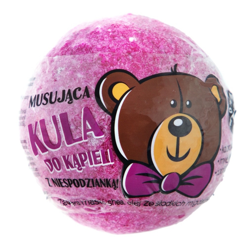 ŠUmivá Guľa Do Kúpeľa S Prekvapením Ružová 120g