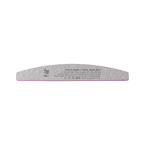 2-Way Nail File Zebra Coarse 2