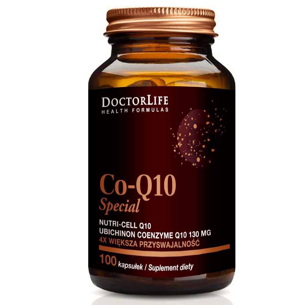 Co-Q10 Special Koenzym Q10 W Organicznym Oleju Kokosowym Suplement Diety 100 Kapsułek