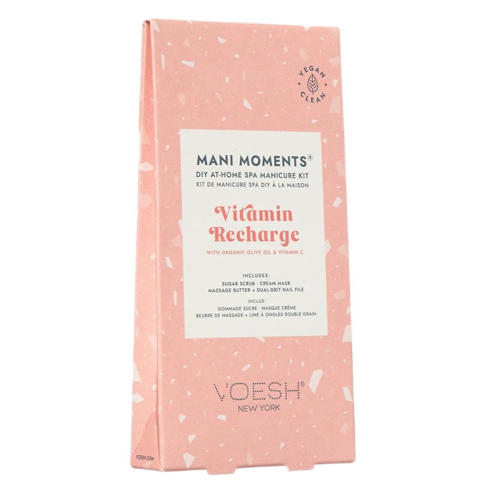 Mani Moments Vitamin Recharge Mani Moments 3-Krokový Set Na Manikúru Vitamin Recharge