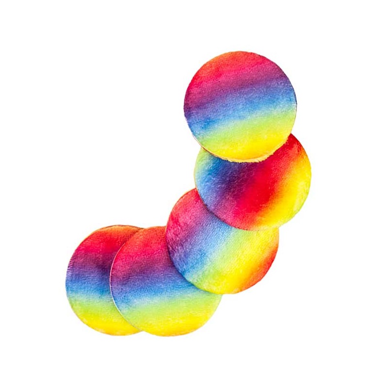 Moon Pads Rainbow 5 Opakovaně Použitelných Podložek