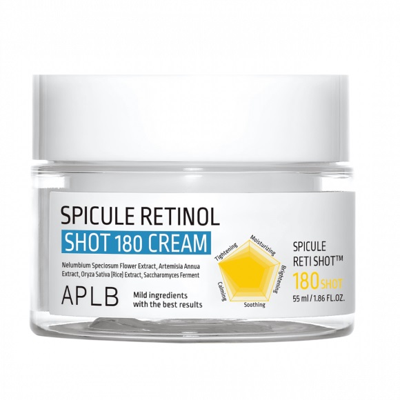 Spicule Retinol Shot 180 Regeneračný Krém Na Tvár 55 Ml