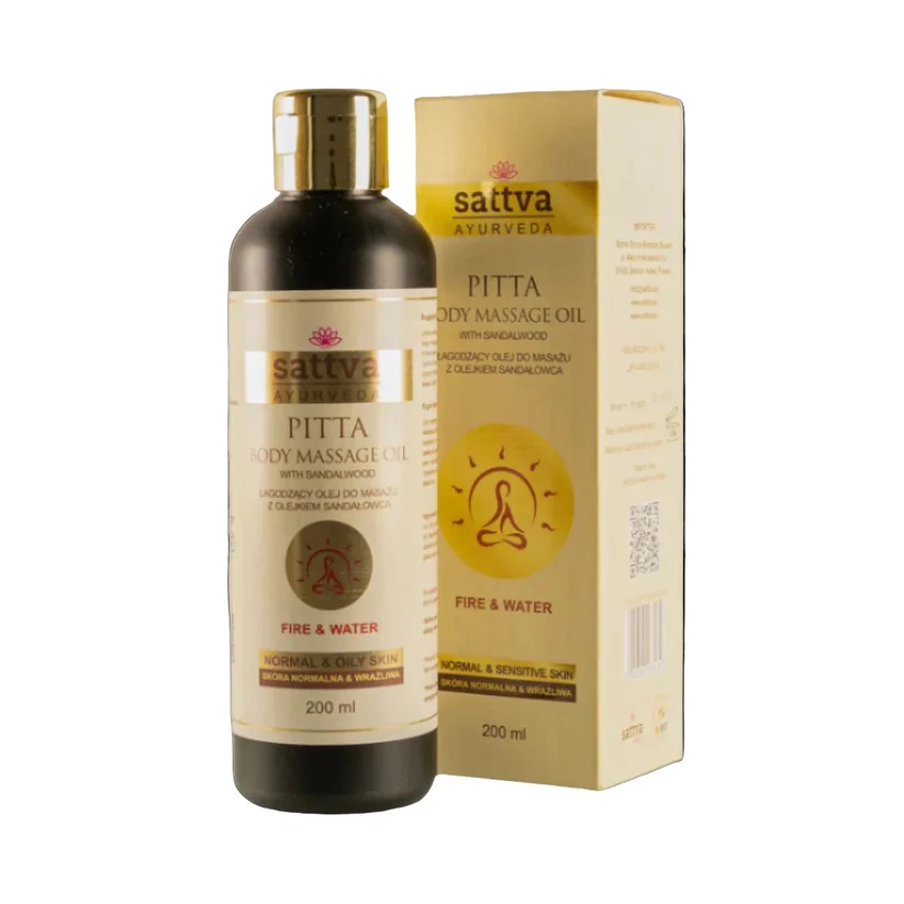Body Massage Oil Ajurwedyjski Olejek Do Masażu Pitta
