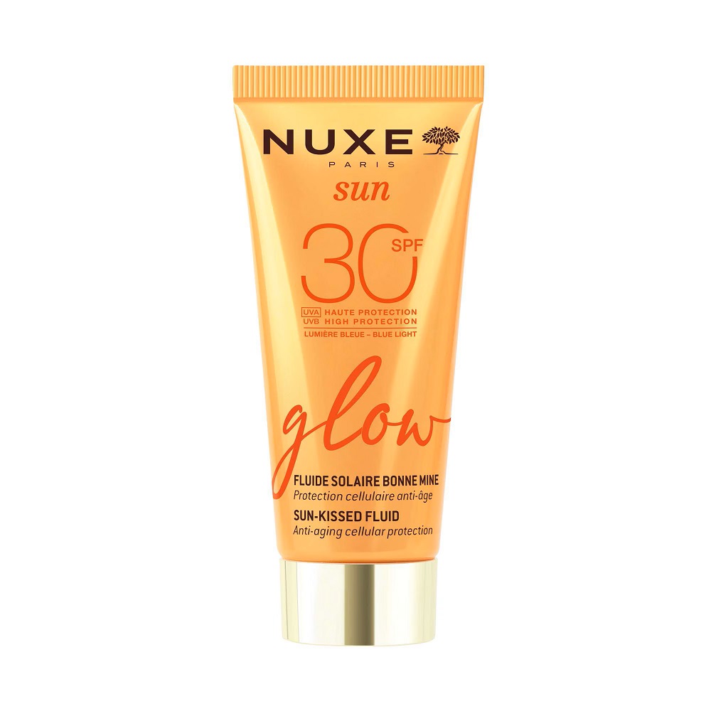 Sun Fluid Rozświetlający SPF30
