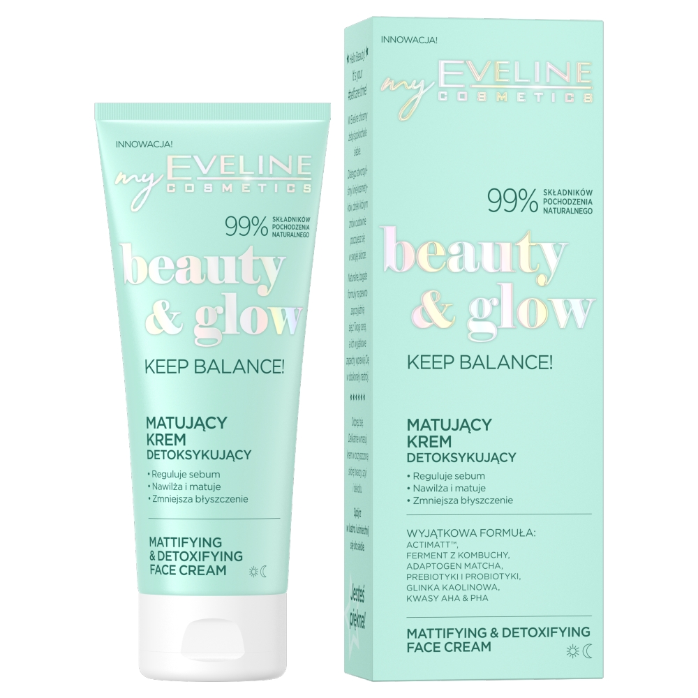 Beauty & Glow Matujący Krem Detoksykujący