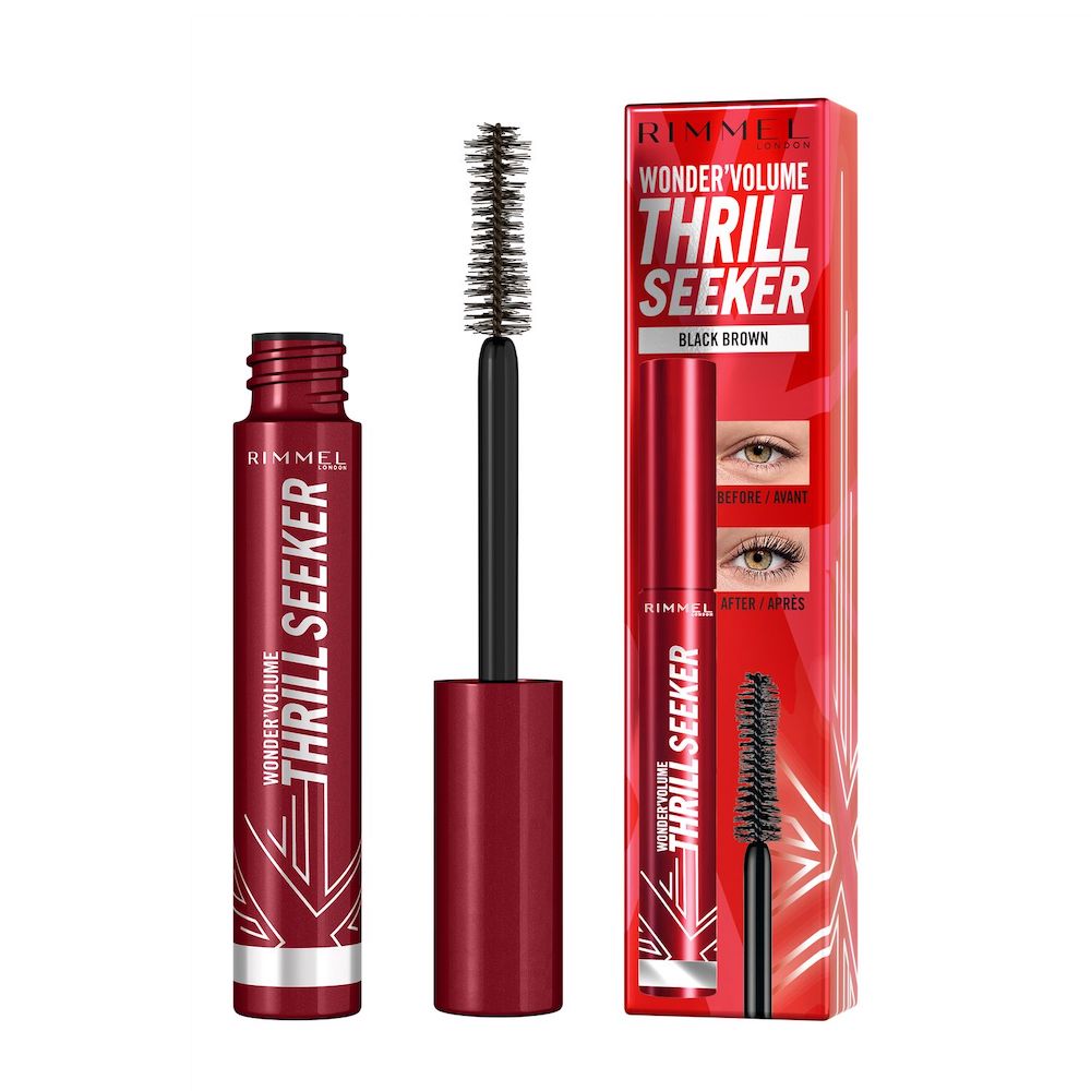Wonder Volume Thrill Seeker Wydłużający I Zwiększający Objętość Tusz Do Rzęs 002 Black Brown