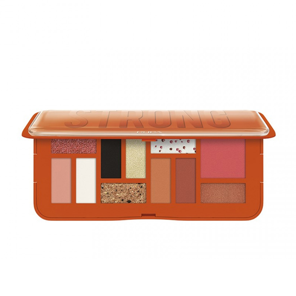 3D Effects Design M Eyeshadow Palette Paleta Cieni Do Powiek Orange