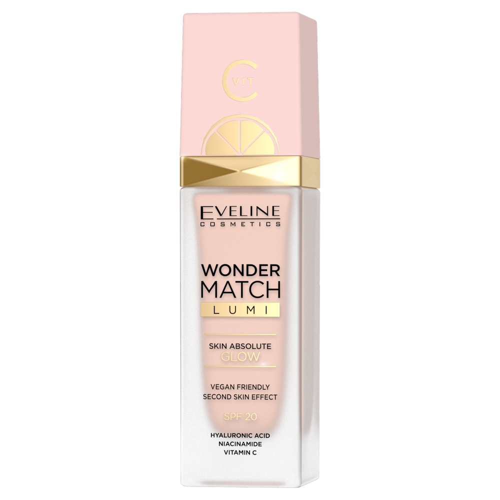 Eveline Cosmetics Wonder Match Lumi hydratačný make-up s vyhladzujúcim účinkom SPF20 05 Light Neutral 30 ml