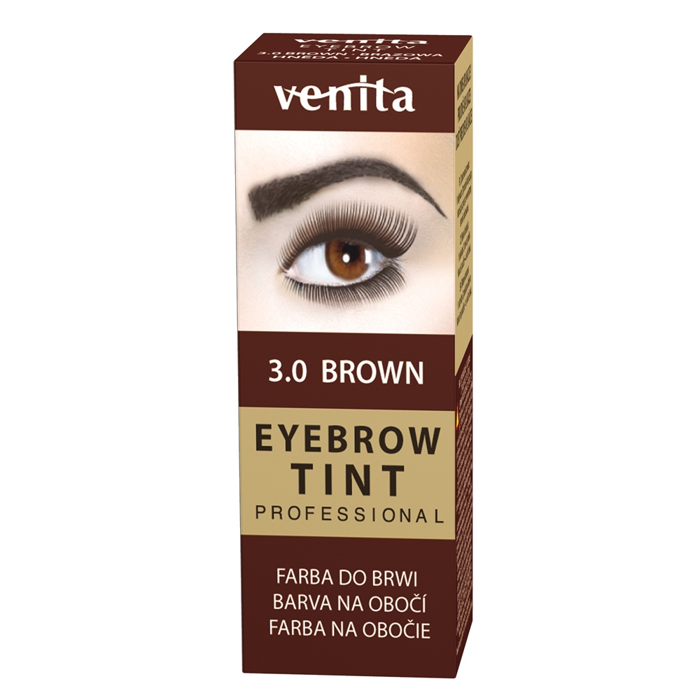 Professional Eyebrow Tint Farba Do Brwi W Proszku 3.0 Brown