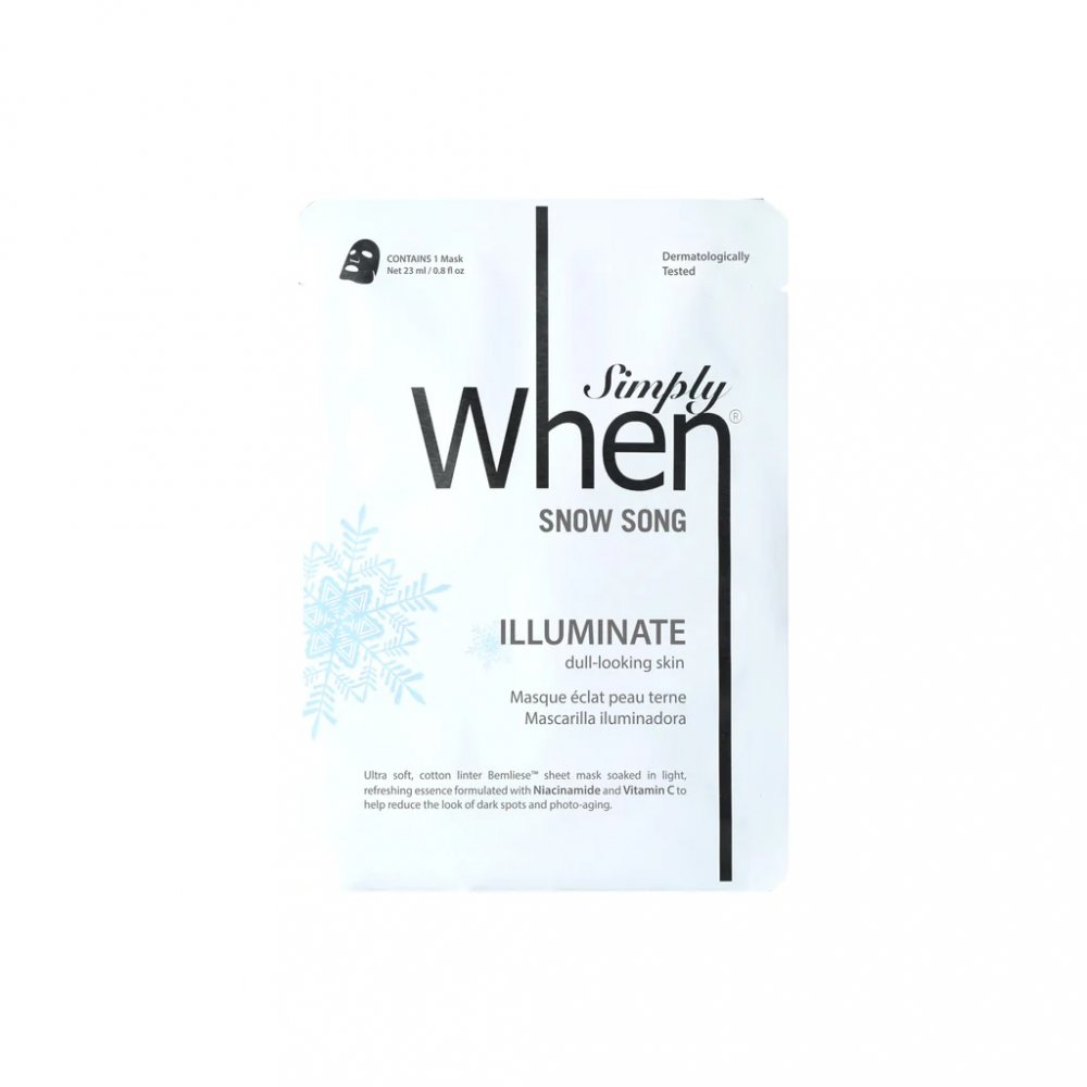 Snow Song Illuminate Sheet Mask 23ml