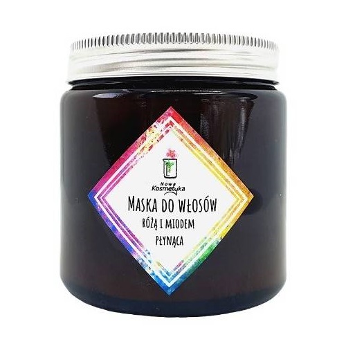Nová Kozmetika, Ruža A Med Splývavá Maska Na Vlasy 120ml