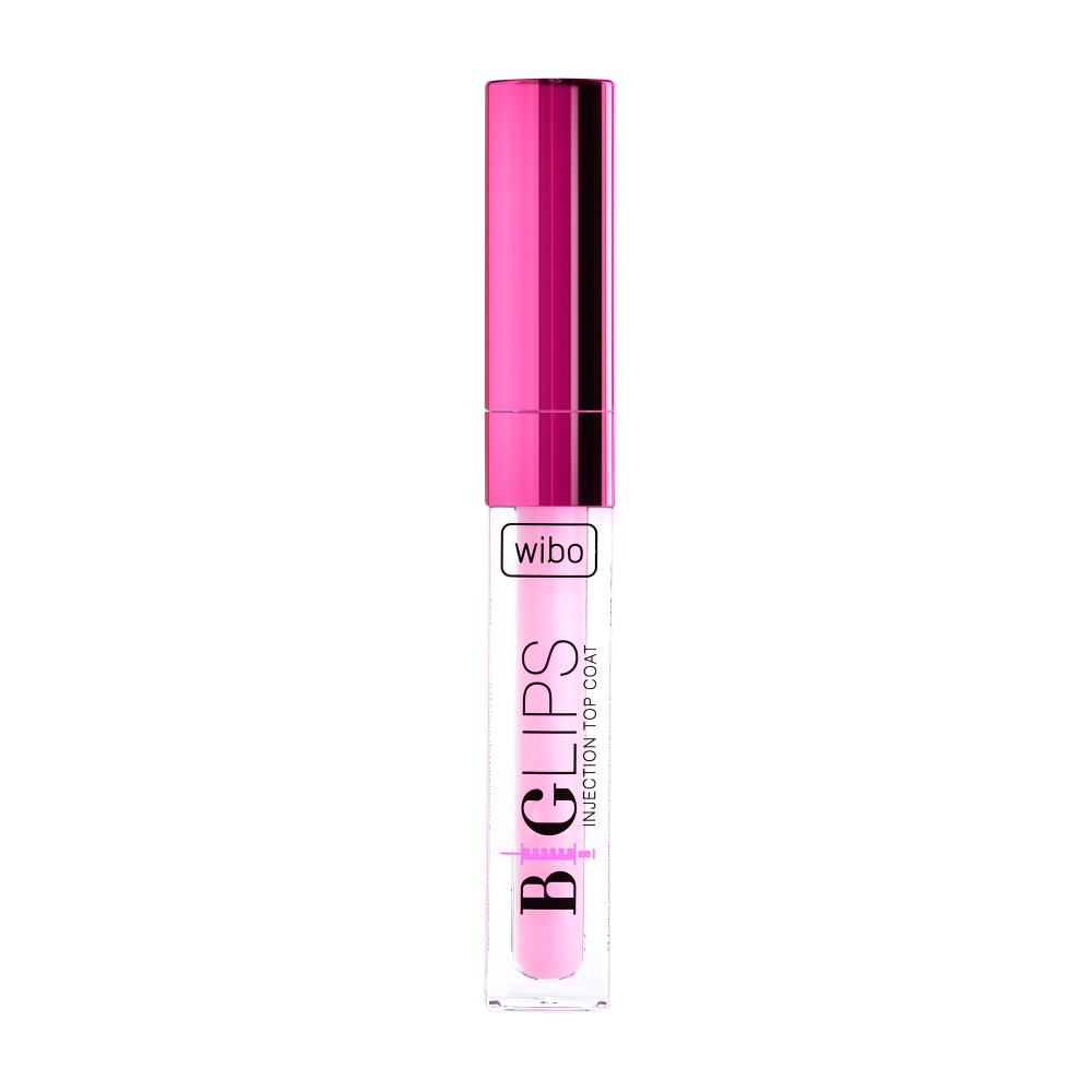 Big Lips Injection Top Coat Błyszczący Topper Do Ust Z Olejem Migdałowy