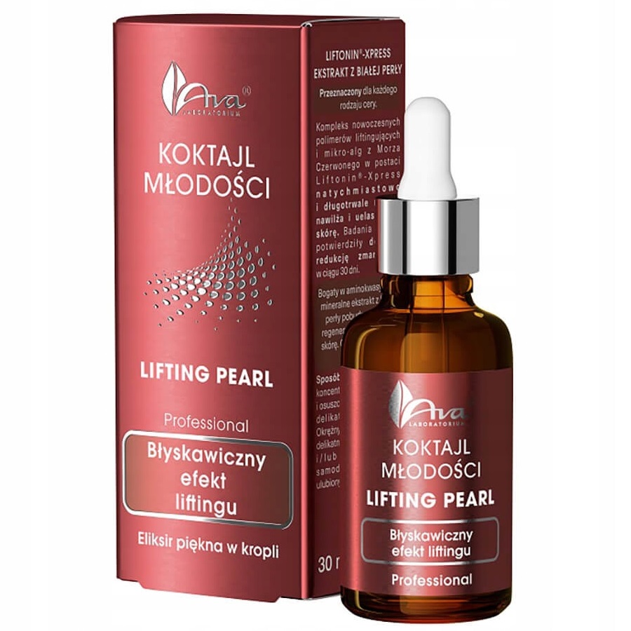 Ava Laboratory, Youth Cocktail Lifting Pearl liftingové sérum na tvár 30ml