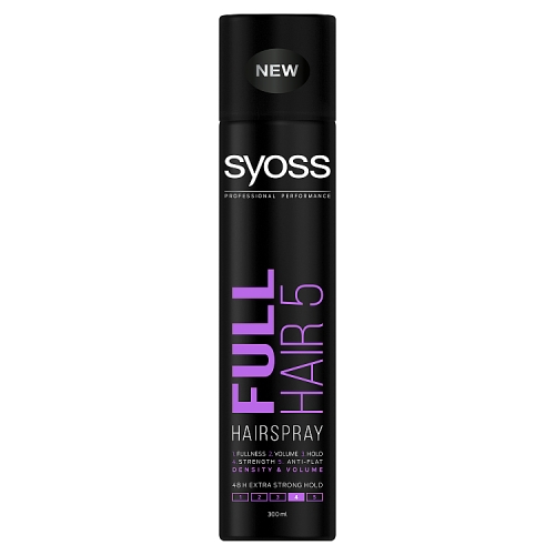 Syoss, Lak na vlasy Full Hair 5 Extra Strong 300 ml
