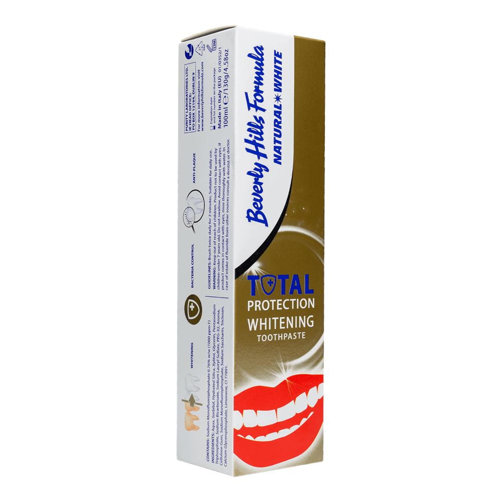 Natural White Total Protection Bieliaca Zubná Pasta 100 Ml