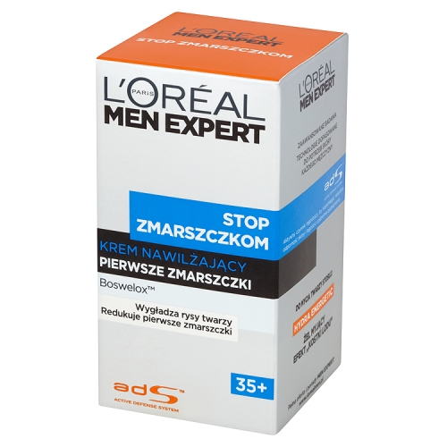 L'Oréal Paris Men Expert Stop vráskam 35+ hydratačný krém na prvé vrásky 50ml