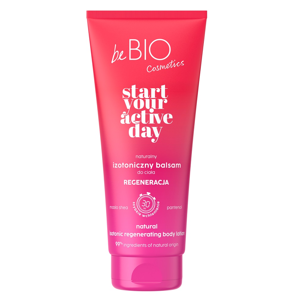 BeBio Ewa Chodakowska Start Your Active Day prírodné izotonické telové mlieko regenerácia 200ml