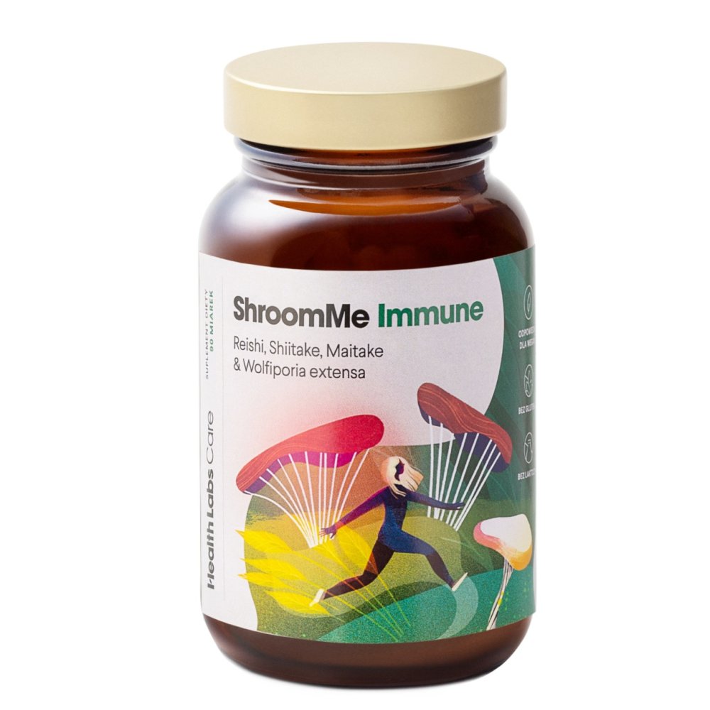 ShroomMe Immune Wspomagający Prawidłowe Funkcjonowanie Układu Odpornościowego Suplement…