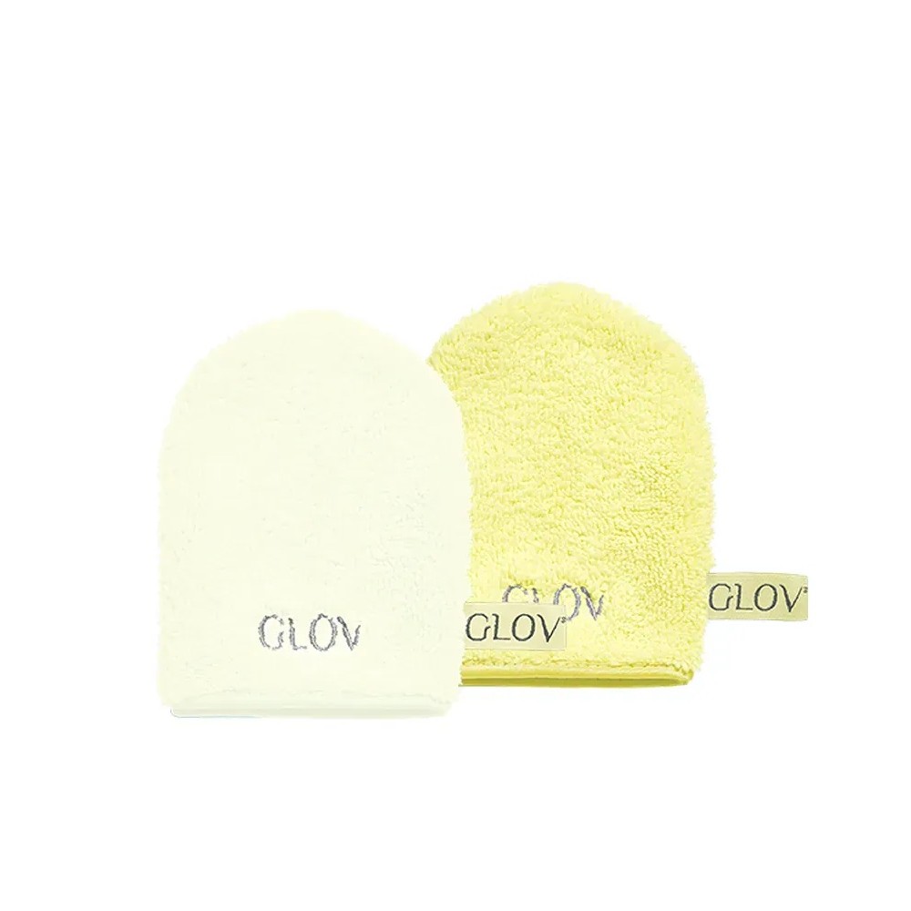 Water-Only Skin Zestaw Rękawiczek Do Demakijażu I Oczyszczania Twarzy Baby Banana 4szt + Silver Stone 4szt 4