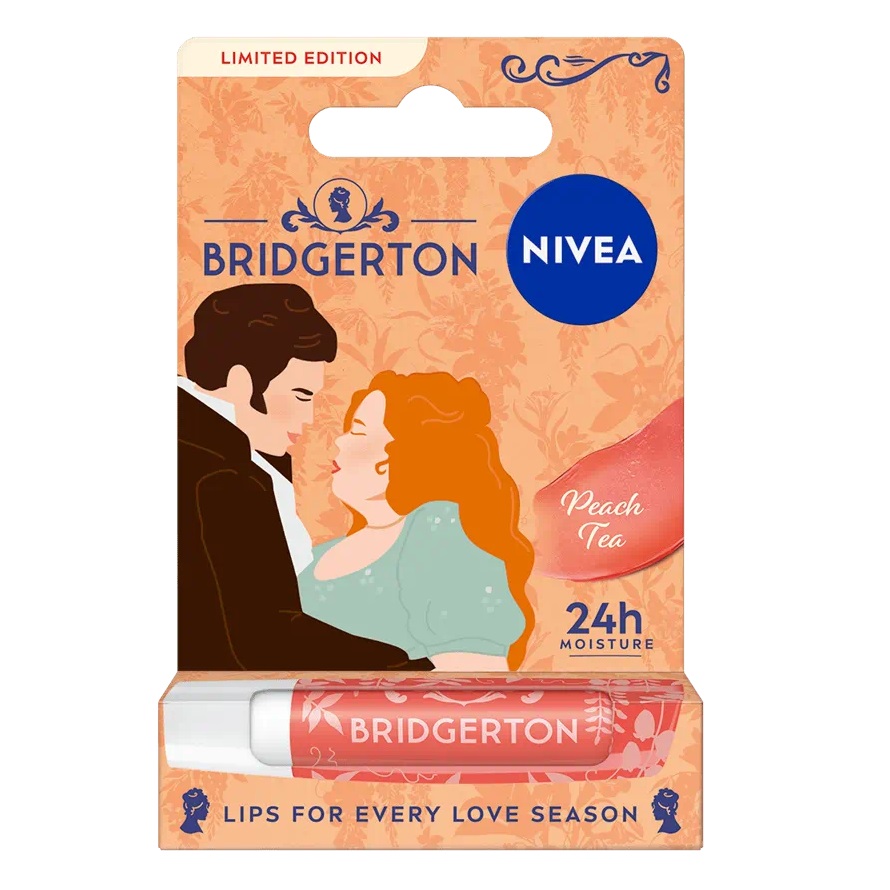 Bridgerton Edition Penelope&Colin Pielęgnująca Pomadka Do Ust Peach Tea