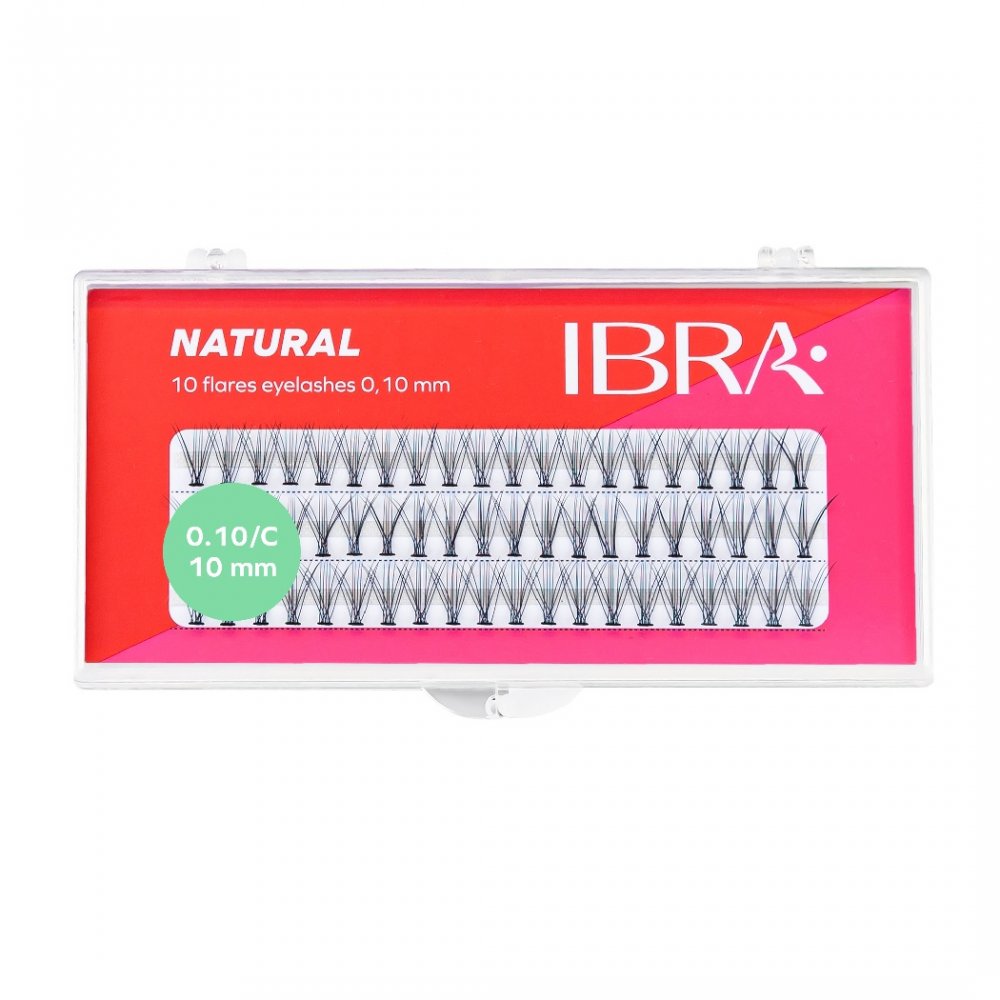 Ibra Makeup Naturals 0,10 trsy na mihalnice 10 mm