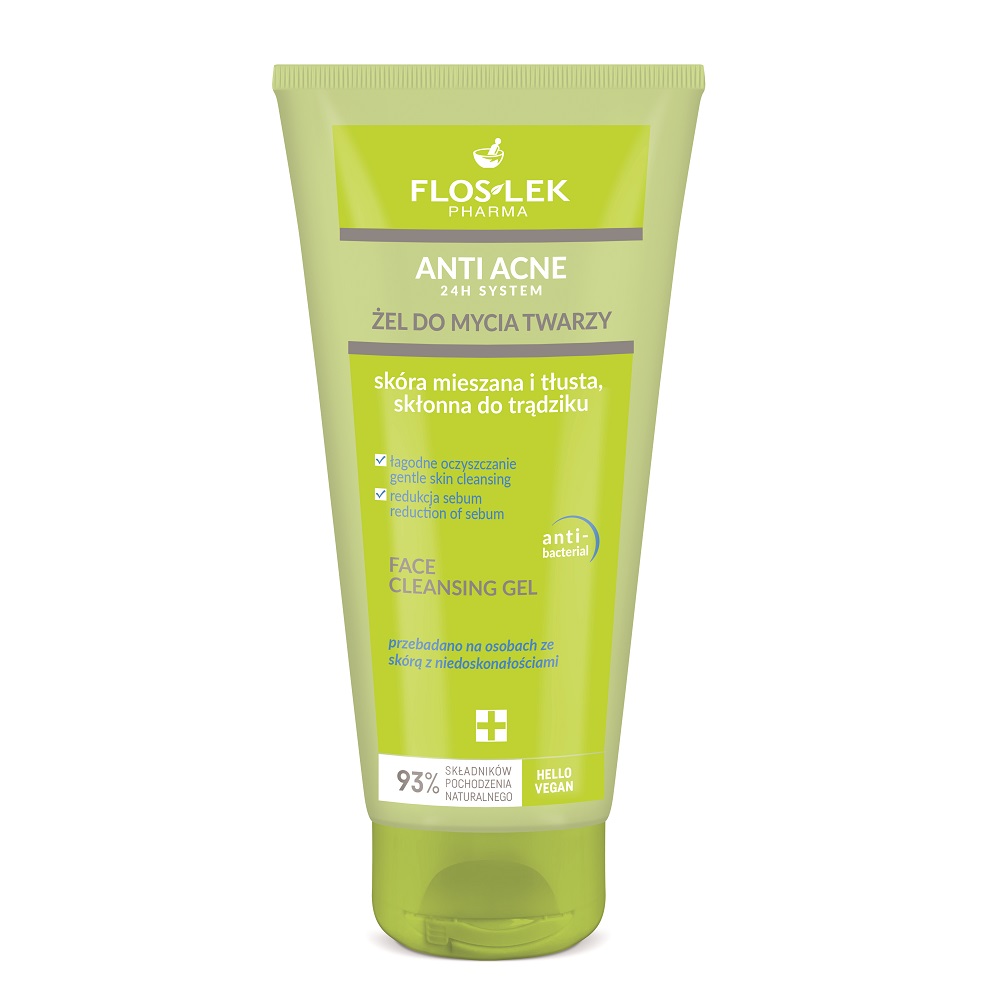 Umývací Gél Na Tvár Anti Acne 24h System 200ml