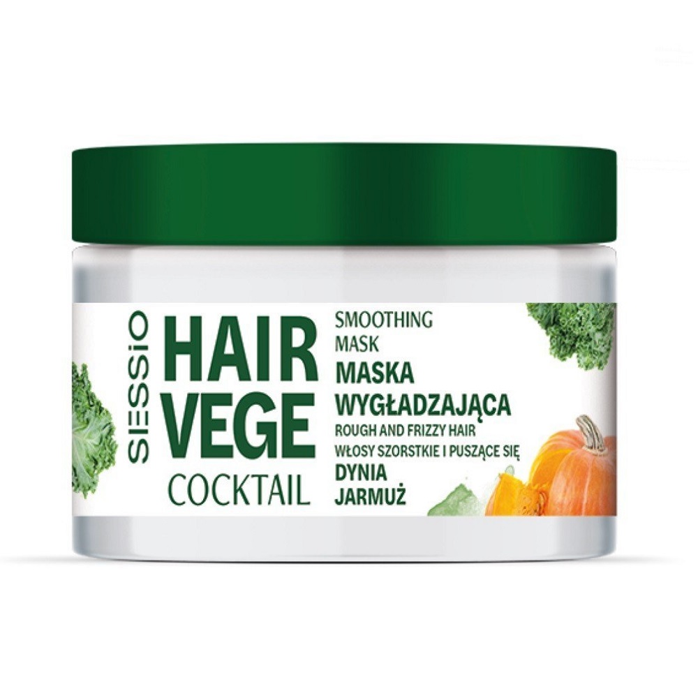 Hair Vege Cocktail Vyhladzujúca Maska Na Vlasy Tekvica A Kel 250g