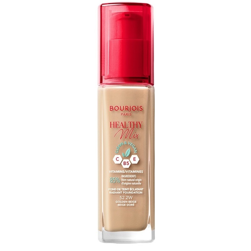 Bourjois, Rúž na pery Crème Healthy Mix Clean 52.2 Golden Beige 30ml