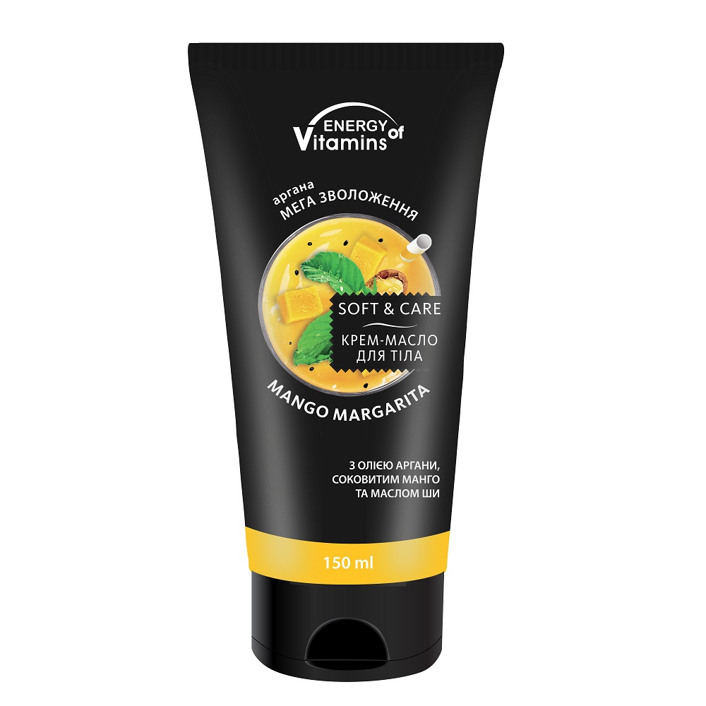 Energia vitamínov, krémové telové maslo Mango Margarita 150ml
