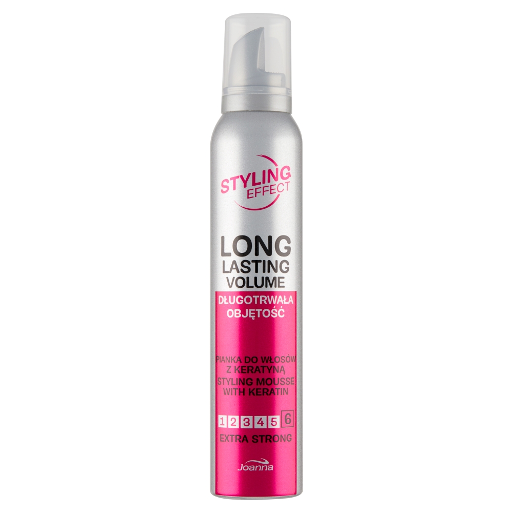 Joanna, Styling Effect pena na vlasy s keratínom extra silná 150ml