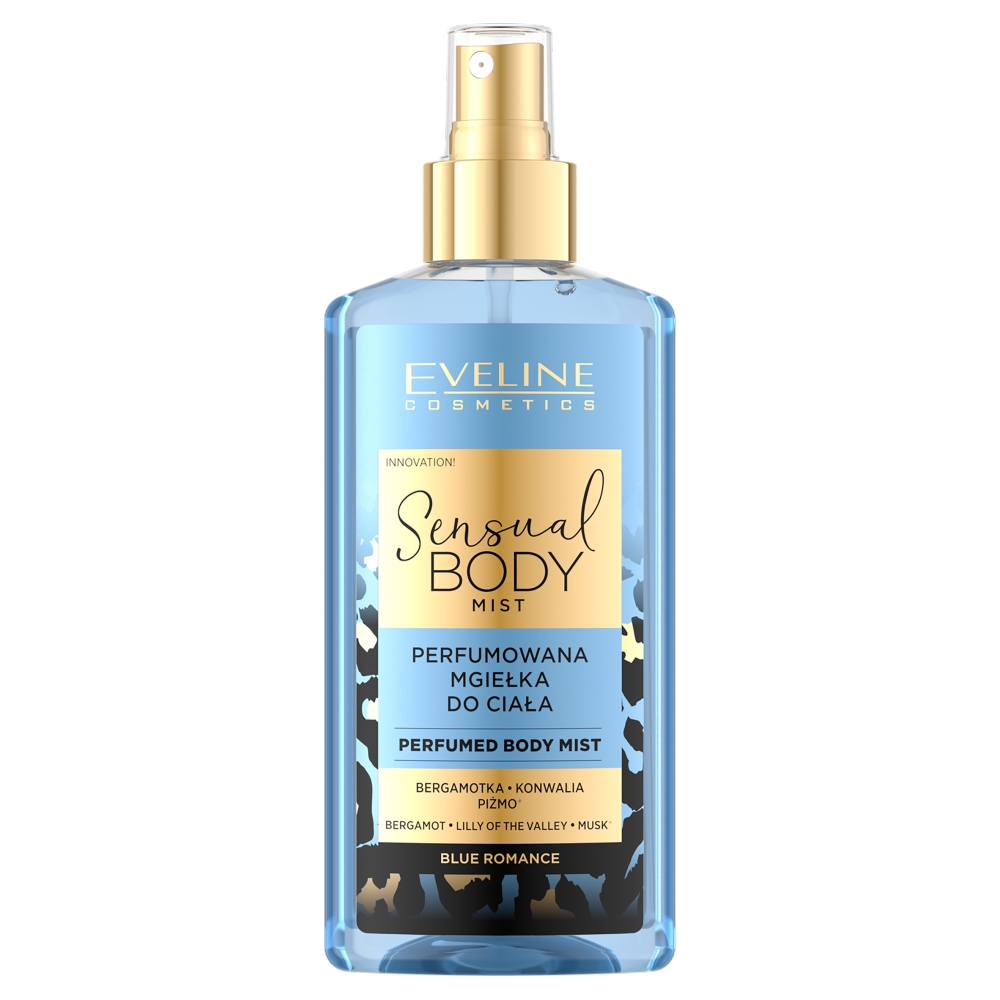 Sensual Body Mist Parfumovaná Telová Hmla Blue Romance 150ml