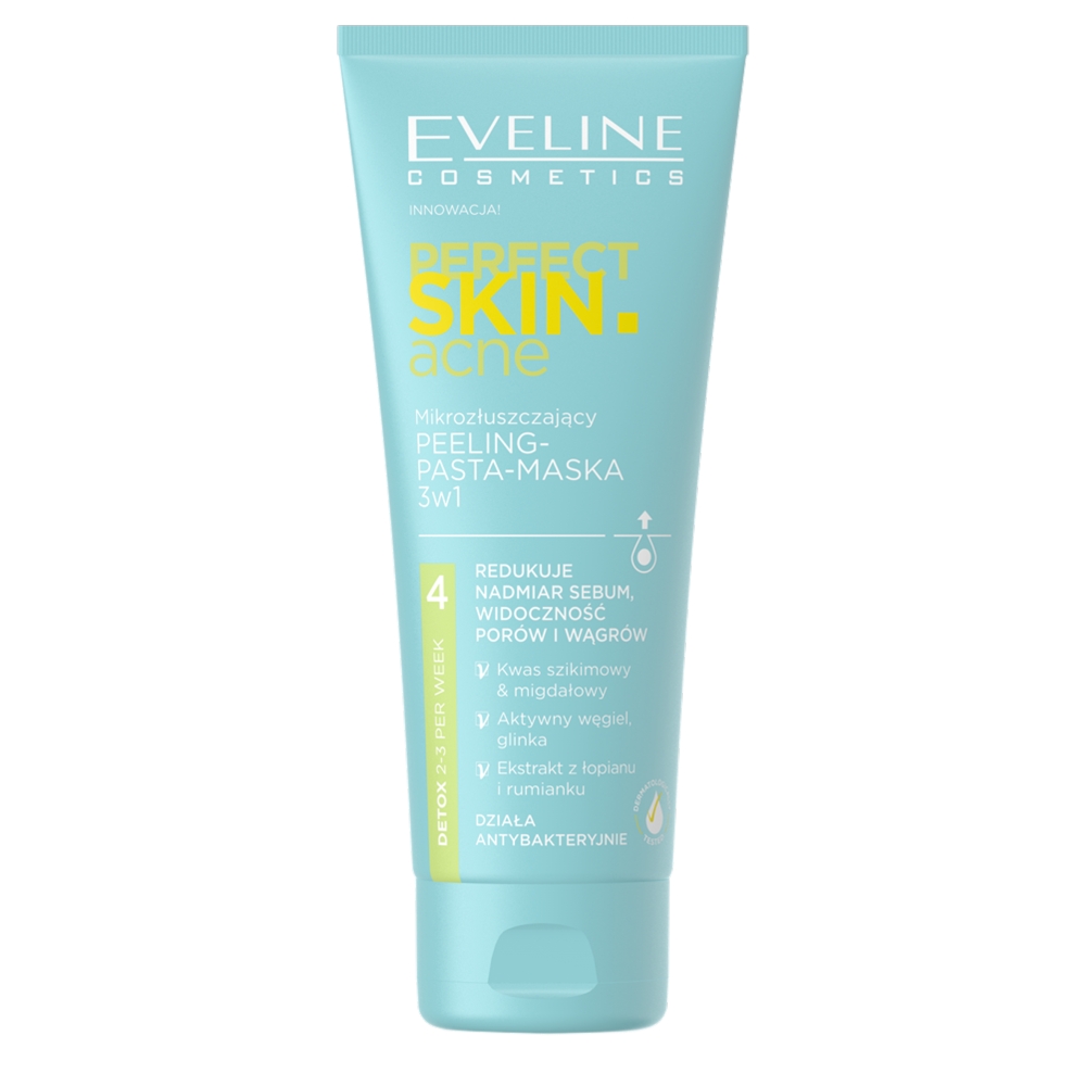 Perfect Skin.Acne Mikrozłuszczający Peeling-pasta-maska 3w1